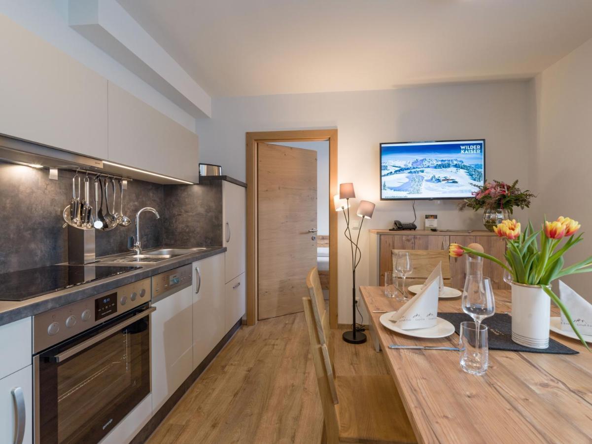 Echt Woods Appartements Söll Exteriér fotografie